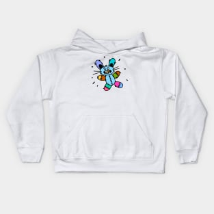 Nervous Zombie Plushy Kids Hoodie